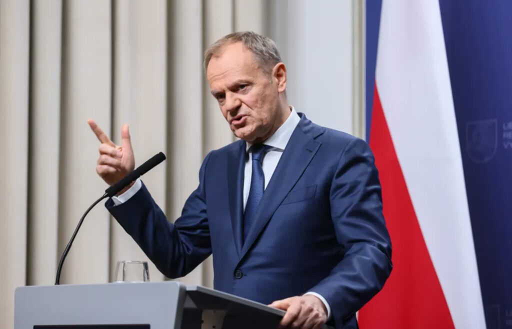 Premier Donald Tusk. Fot. PAP/Leszek Szymański