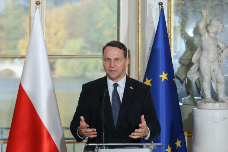 Sikorski o wyłączeniu Polski z unijnego paktu migracyjnego 9 Radosław Sikorski (PAP/Paweł Supernak)
