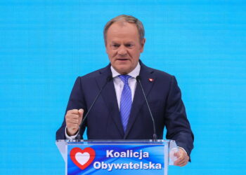 Tusk: Nie damy się podzielić z Europą i Zachodem 14 PAP/Paweł Supernak
