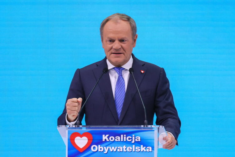 Tusk: Nie damy się podzielić z Europą i Zachodem 9 PAP/Paweł Supernak