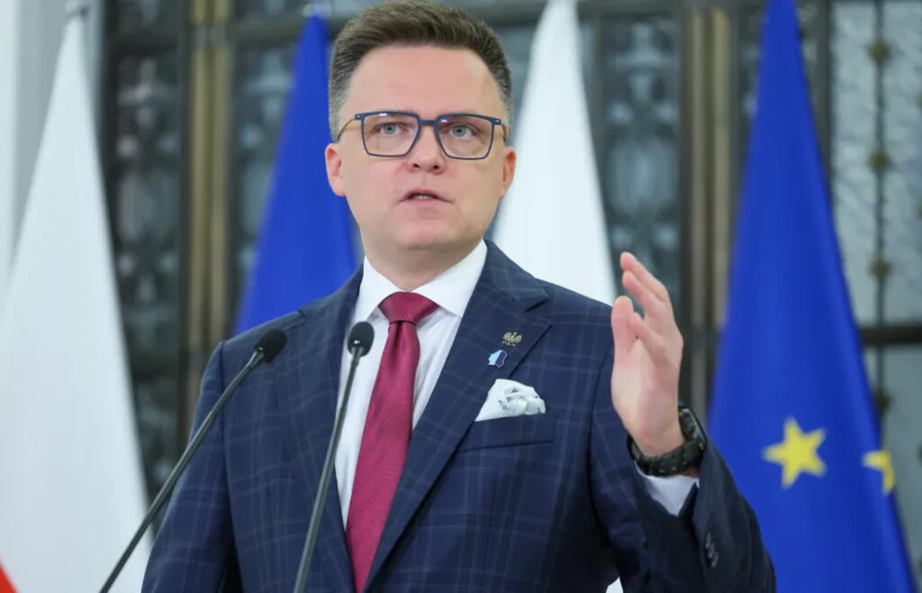 Marszałek Sejmu Szymon Holownia. Fot. PAP/Rafał Guz