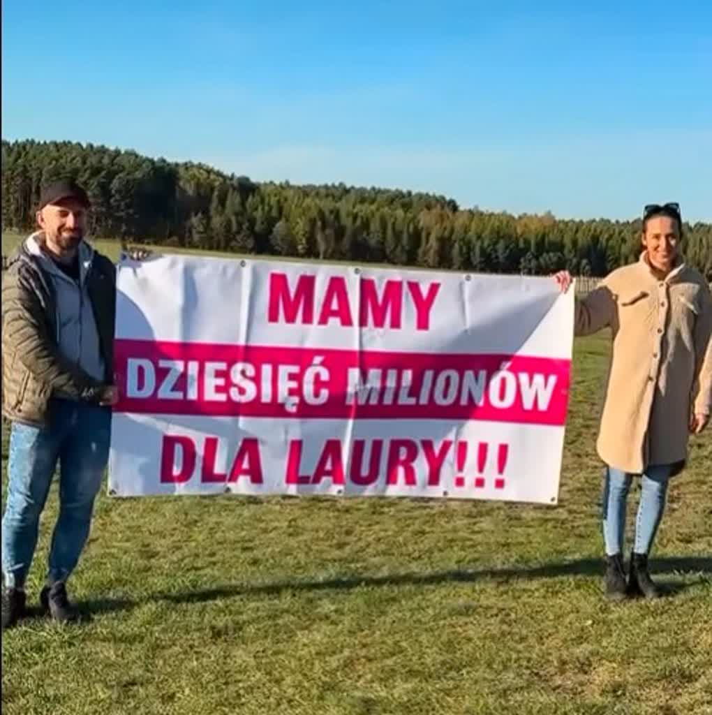 Trwa zbiórka pieniędzy dla Laury Wolniewicz. Zebrano już 10 milionów złotych! Radio Zachód - Lubuskie