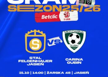 Jutro piłkarskie derby w Jasieniu: Stal Felgenhauer vs Carina Gubin Radio Zachód - Lubuskie