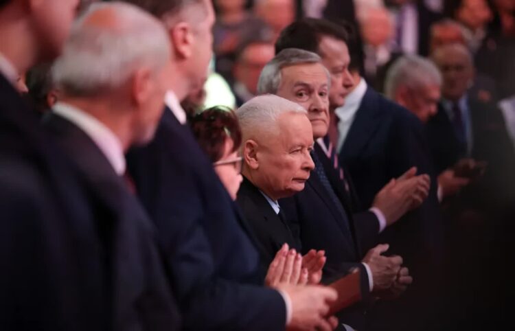 Jarosław Kaczyński na konwencji PiS Fot. PAP/Jarek Praszkiewicz