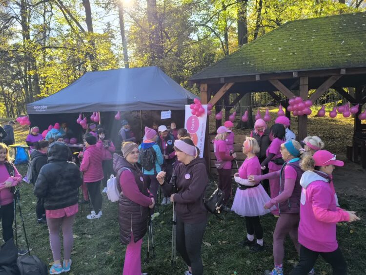 Marsz po zdrowie i dla profilaktyki raka piersi Radio Zachód - Lubuskie