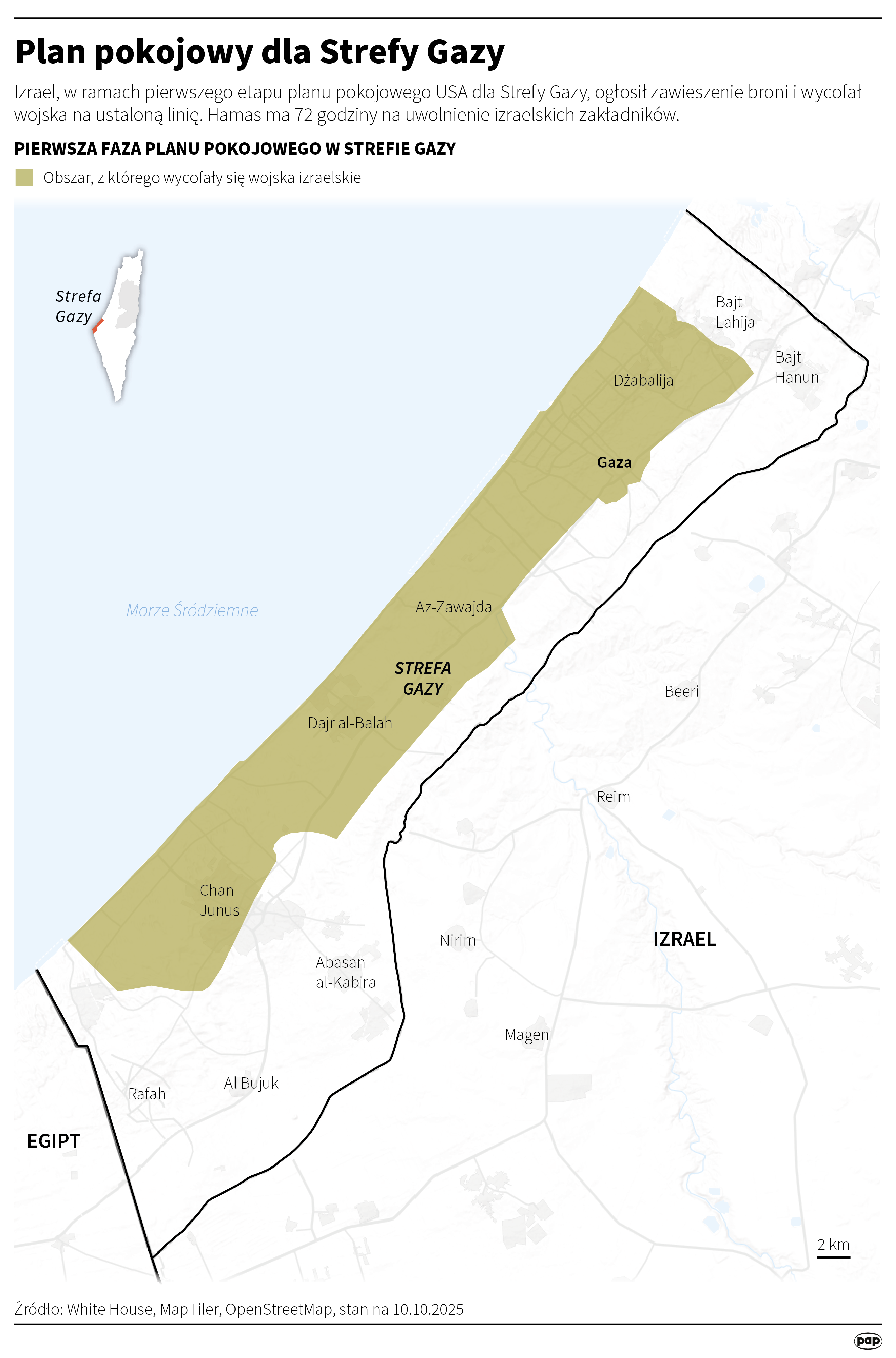 "Cud Trumpa, witano go jak bohatera". Media i politycy o porozumieniu ws. Strefy Gazy Radio Zachód - Lubuskie