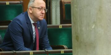 Zastępca prezesa Instytutu Pamięci Narodowej Karol Polejowski. Fot. PAP/Leszek Szymański