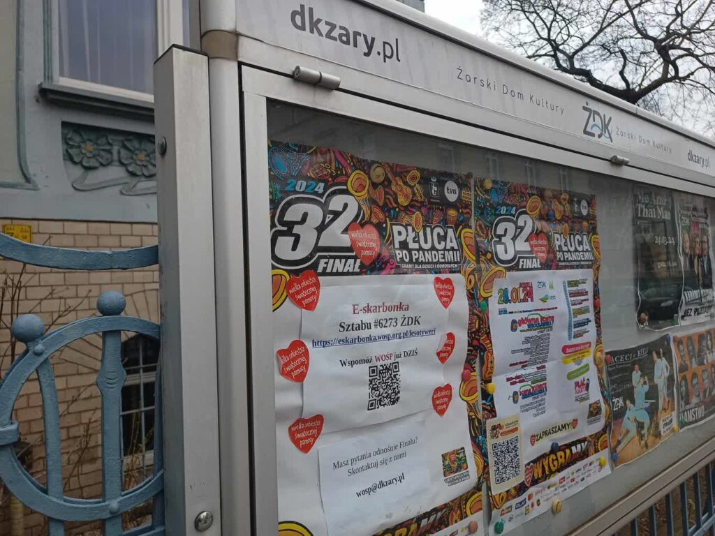 Sztab WOŚP w Żarach szuka wolontariuszy fot. K.Gonera