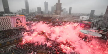 Marsz Niepodległości 2025, Warszawa (PAP/Marcin Obara)