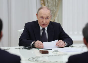 Władimir Putin, rosyjski dyktator (PAP/EPA/RAMIL SITDIKOV/REUTERS / POOL)