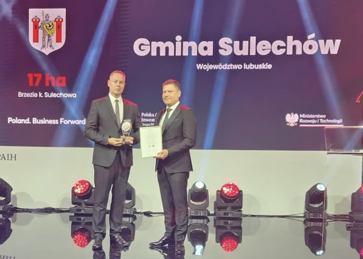 Gmina Sulechów nagrodzona w konkursie „Grunt na medal” 2025