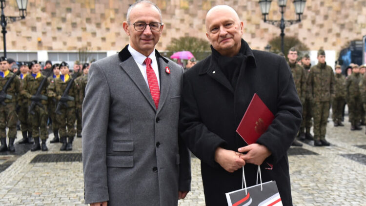 Gratulacje od wojewody dla C.Galka Radio Zachód - Lubuskie