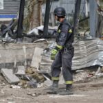 Zniszczenia w Pokrowsku Fot. PAP/Alena Solomonova