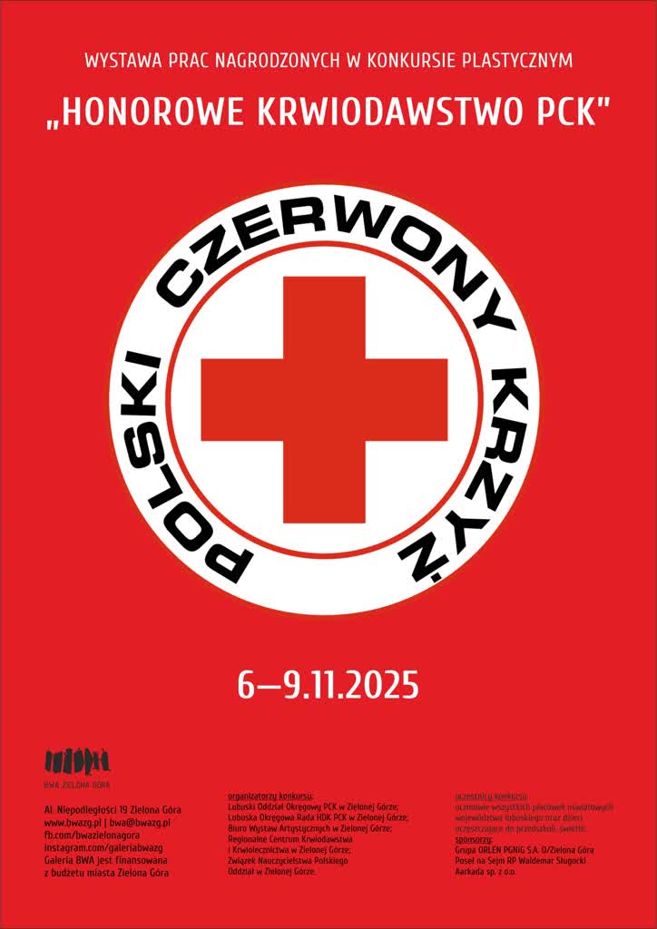 Piękno dzielenia się krwią – wystawa w BWA Radio Zachód - Lubuskie