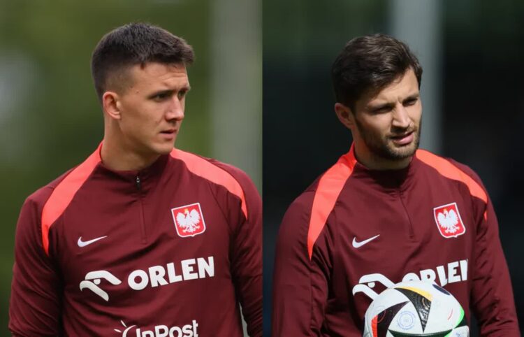 Mateusz Kochalski i Bartosz Bereszyński Fot. PAP/Leszek Szymański