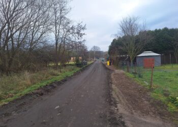 Remont ważnej ulicy w Lubrzy 15 fot. UG Lubrza