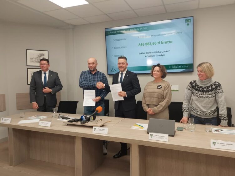 Jest umowa na remont dwóch ulic w Raculi Radio Zachód - Lubuskie