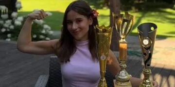 Szachowa dominatorka ze Stilonu bezkonkurencyjna na ME 6 fot. siostrysiekanskie ig