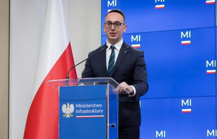 Klimczak: 450 mln euro z UE na rozwój infrastruktury kolejowej i morskiej 9 Dariusz Klimczak. Fot. X/Dariusz Klimczak