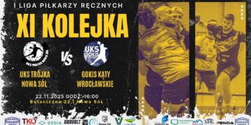 plakat meczowy: Facebook/UKS Trójka Nowa Sól