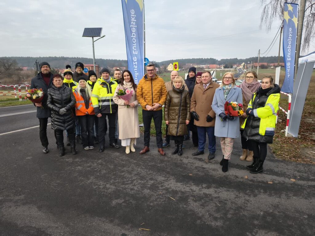 Przebudowa drogi - Lipiny