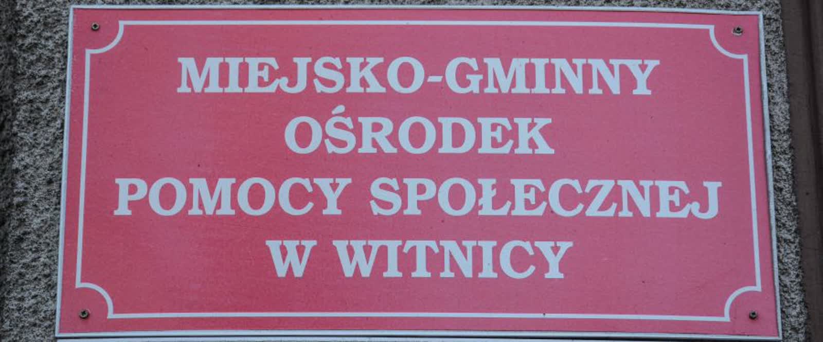 CUS w Witnicy już od stycznia