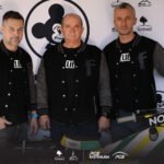 Prezes klubu Adam Goliński, Aleksander Janas oraz Grzegorz Walasek (fot. Falubaz Zielona Góra)