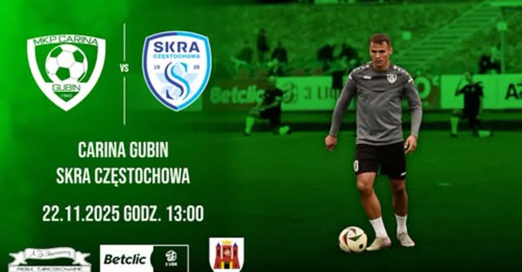 Carina meczem ze Skrą rozpoczyna rundę wiosenną Radio Zachód - Lubuskie
