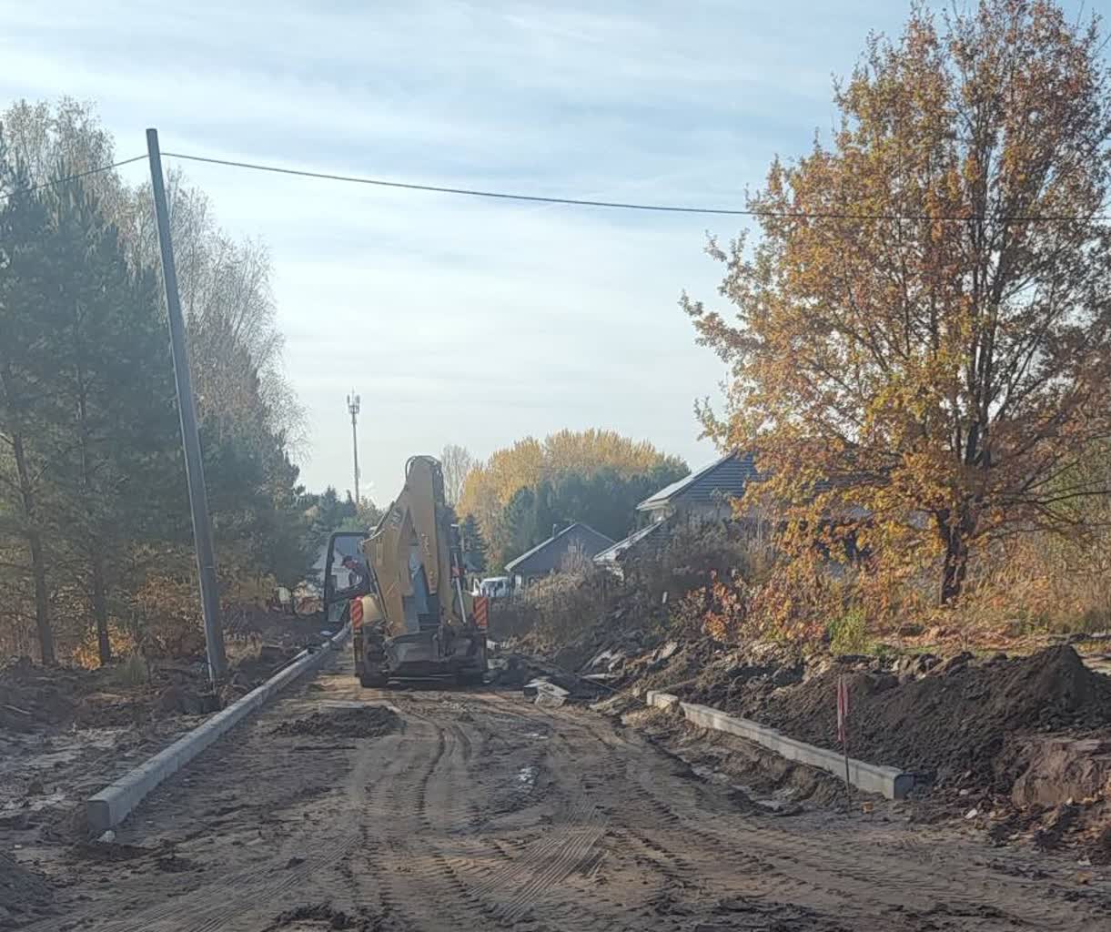 Droga na osiedle w Łęknicy