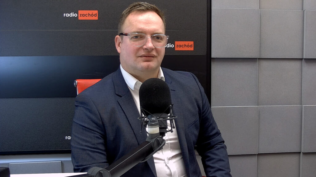 Radosław Grech, prezes Centrum Badawczo-Rozwojowego UZ Radio Zachód - Lubuskie