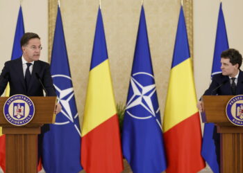 Prezydent Rumunii i sekretarz generalny NATO o bezpieczeństwie "wschodniej flanki" 10 PAP/EPA/ROBERT GHEMENT