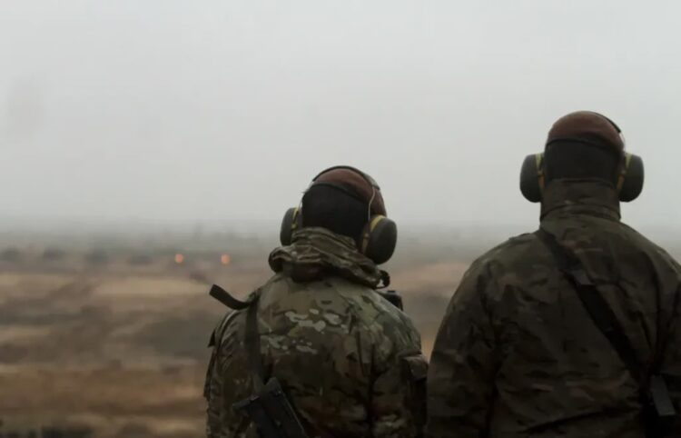 Żołnierze na poligonie - zdjęcie ilustracyjne Fot. PAP/EPA/VALDA KALNINA