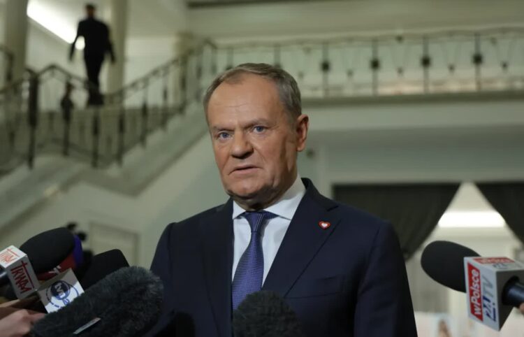 Premier Donald Tusk. Fot. PAP/Paweł Supernak
