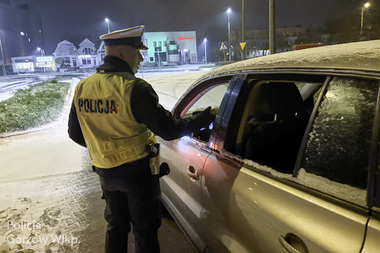 Trzy punkty kontroli, trzech pijanych kierowców Radio Zachód - Lubuskie