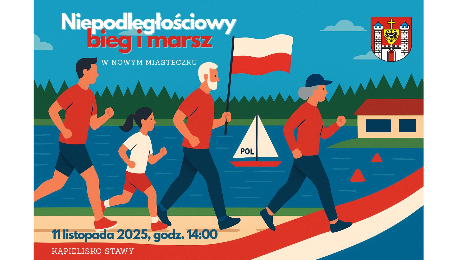 Obchody Święta Niepodległości w Nowym Miasteczku Radio Zachód - Lubuskie