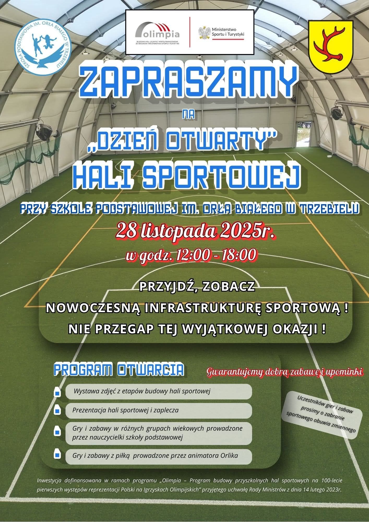 Dzień otwarty w nowej sali sportowej w Trzebielu Radio Zachód - Lubuskie