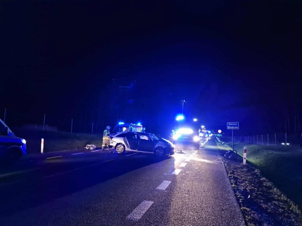 Po śmiertelnym wypadku zablokowana DK24 w pobliżu Skwierzyny Radio Zachód - Lubuskie