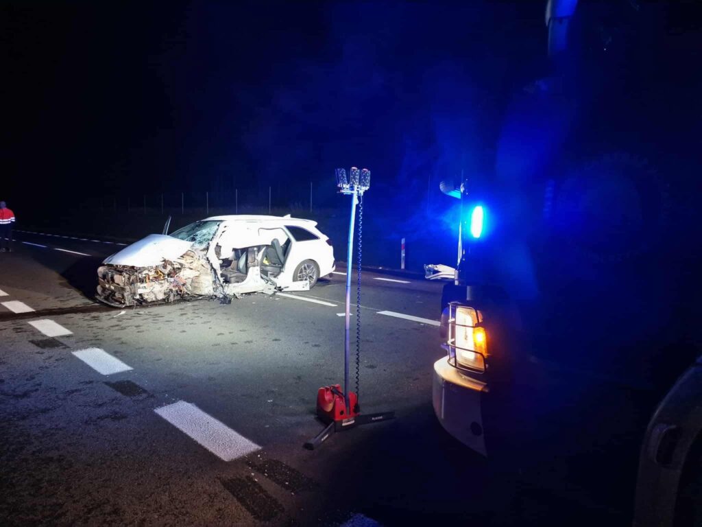 Po śmiertelnym wypadku zablokowana DK24 w pobliżu Skwierzyny Radio Zachód - Lubuskie