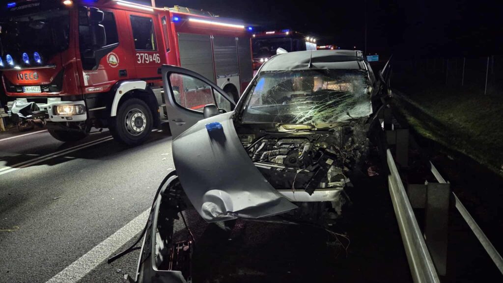 Po śmiertelnym wypadku zablokowana DK24 w pobliżu Skwierzyny Radio Zachód - Lubuskie