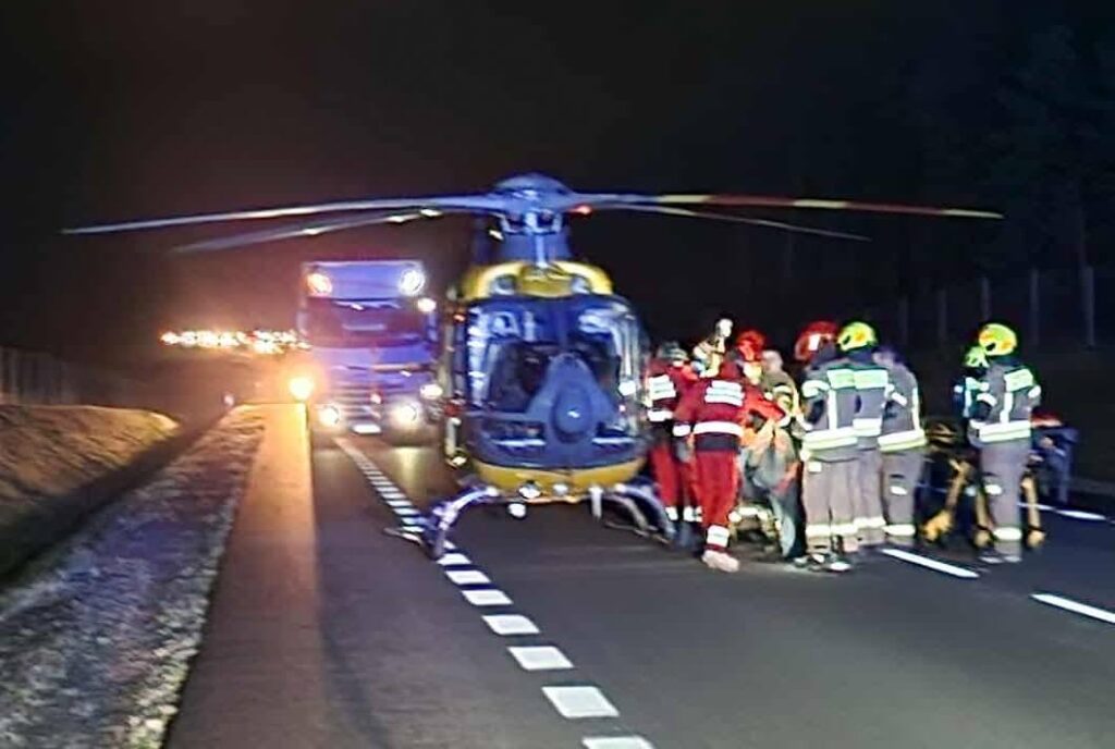 Po śmiertelnym wypadku zablokowana DK24 w pobliżu Skwierzyny Radio Zachód - Lubuskie