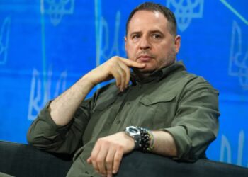 Andrij Jermak, Fot. PAP/Vladyslav Musiienko