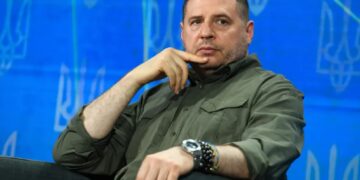 Andrij Jermak, Fot. PAP/Vladyslav Musiienko