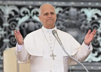 Papież Leon XIV. Fot. EPA/MAURIZIO BRAMBATTI