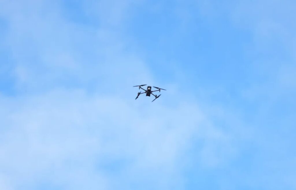 Dron (zdjęcie ilustracyjne). Fot. EPA/EMIL HELMS