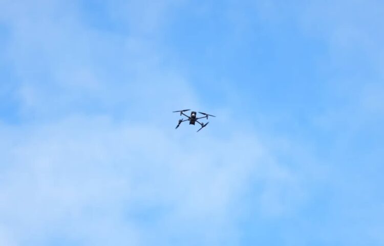 Dron (zdjęcie ilustracyjne). Fot. EPA/EMIL HELMS