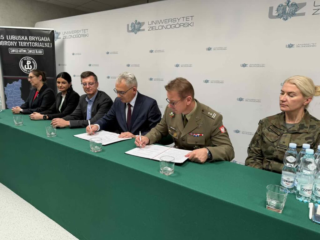 Uniwersytet Zielonogórski będzie współpracował z żołnierzami WOT Radio Zachód - Lubuskie
