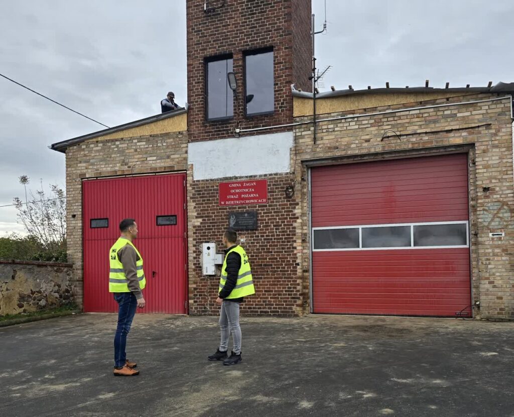 Kolejny etap modernizacji remizy w Dzietrzychowicach 3 fot. Urząd Gminy Żagań