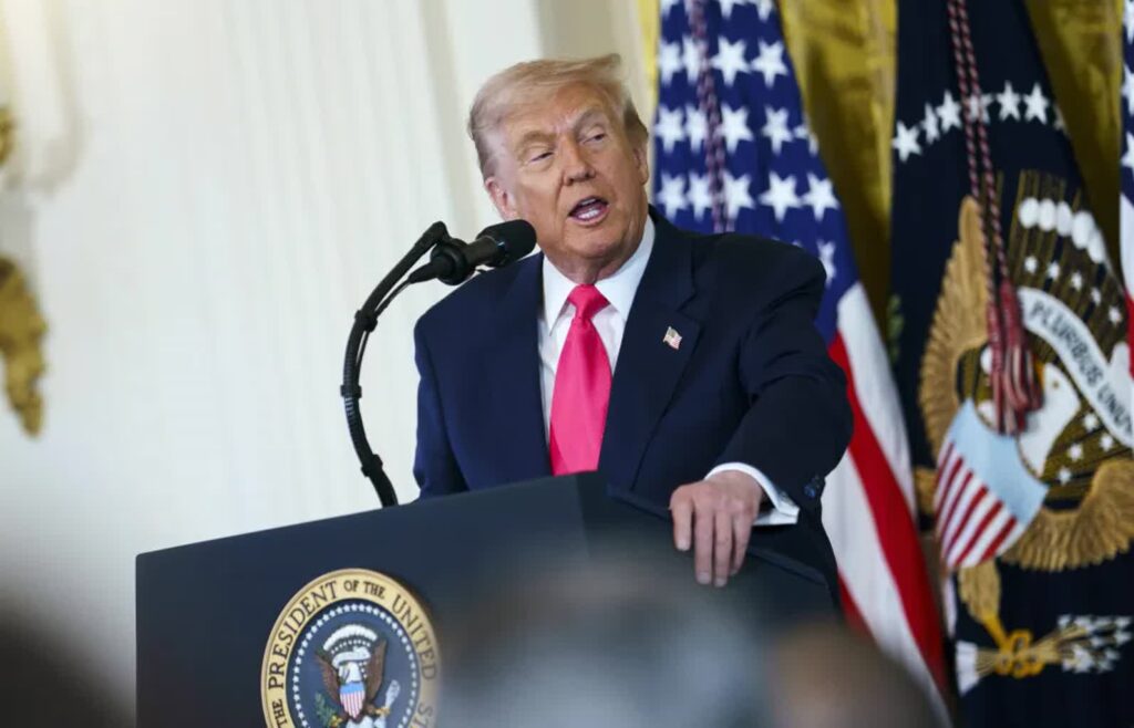 Donald Trump Fot. PAP/EPA/WILL OLIVER