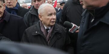 Prezes PiS Jarosław Kaczyński. Fot. PAP/Tomasz Gzell
