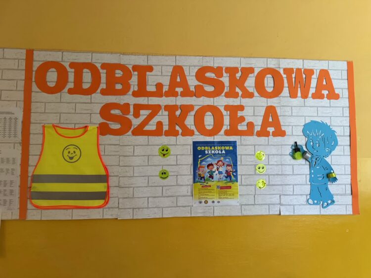 Odblaskowa szkoła w Dychowie Radio Zachód - Lubuskie